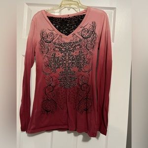 Two western themed dress shirts